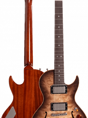 B&G Step Sister CR Humbuckers Quilted Wolfsburst CUT